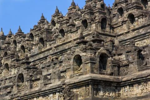 Borobudur Temple, Yogyakarta, Java, Indonesia. Stock-Fotos