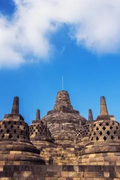 Borobudur Temple, Yogyakarta, Java, Indonesia. 스톡 사진