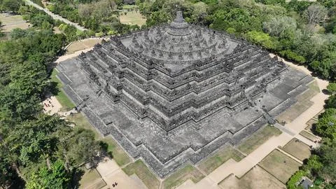 Borobudur Temple at Yogyakarta Java Indonesia. Borobudur Temple is one of t.. Photos