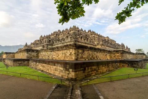 Borobudur temple, yogyakarta, java island, indonesia Fotos de archivo
