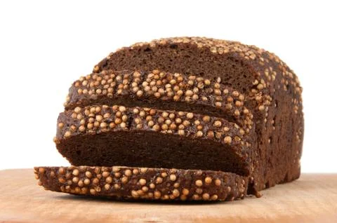 Borodino rye bread Stock Photos
