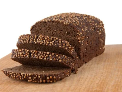 Borodino rye bread Stock Photos