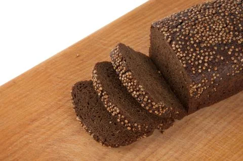 Borodino rye bread Stock Photos