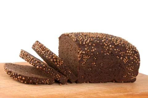 Borodino rye bread Stock Photos