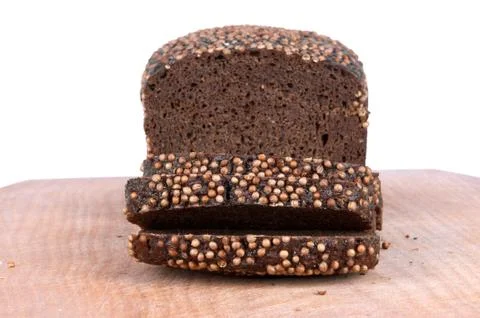 Borodino rye bread Stock Photos