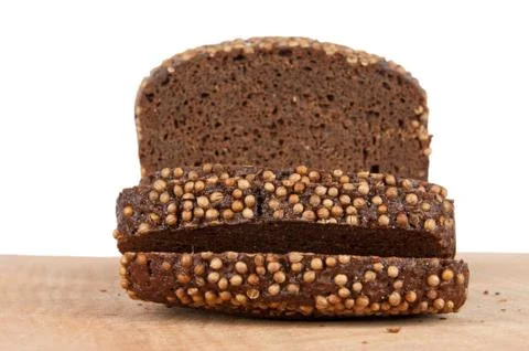 Borodino rye bread Stock Photos