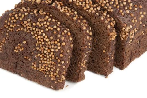 Borodino rye bread Stock Photos