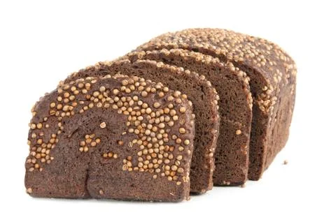 Borodino rye bread Stock Photos