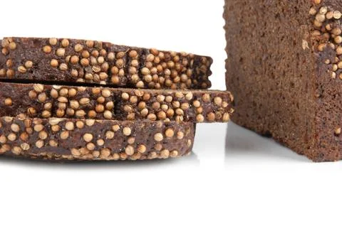 Borodino rye bread Stock Photos
