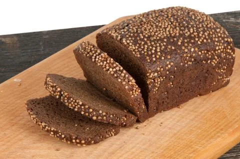 Borodino rye bread Foto stock