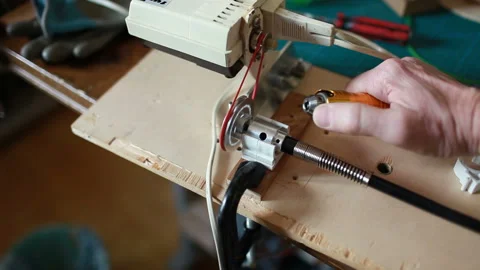 Boron machine in the hand Stock Footage 172448488