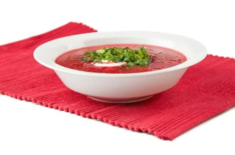 Borscht soup Stock Photos
