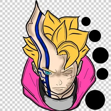 Boruto art design 스톡 일러스트
