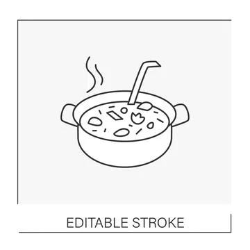 Bosch line icon Stock Illustration