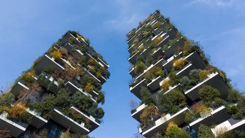 Bosco Verticale Vídeo Stock 82451815