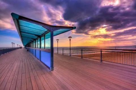 Boscombe Pier Stock Photos