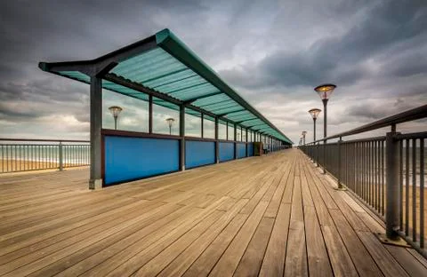 Boscombe Pier Stock Photos