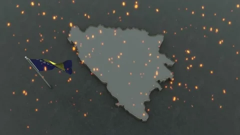 Bosnia 01 Video stock 154756178