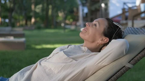 In the bosom of nature. Stock Footage 121660779