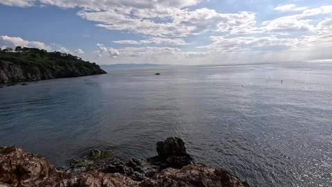 Bosphorus Bay seen from the high point of the Prince Islands Stock Footage 287368401