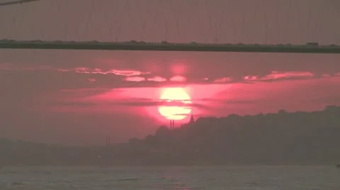 The Bosphorus Bridge Stock Footage 19935816