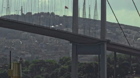 Bosphorus Bridge Stock Footage 27098699