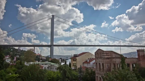 Bosphorus Bridge Stock Footage 27307275