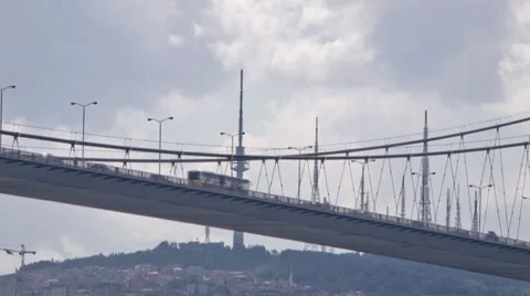 Bosphorus Bridge 스톡 동영상 27454794