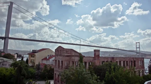 Bosphorus Bridge Stock Footage 27457654