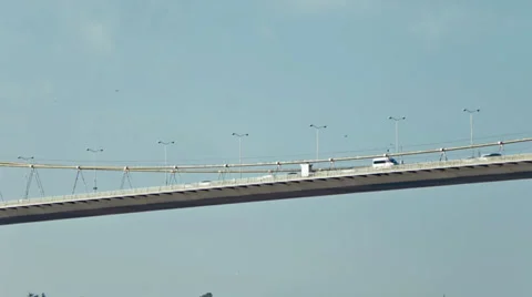 Bosphorus Bridge Stock Footage 27748517