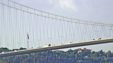 Bosphorus Bridge Stock Footage 27749287