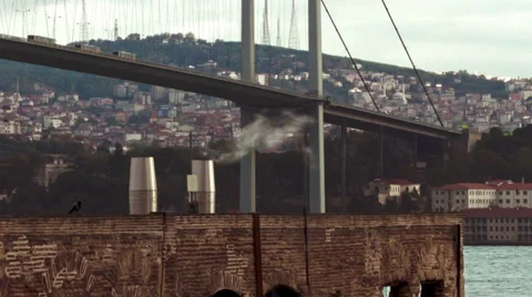 Bosphorus Bridge Stock Footage 30826958
