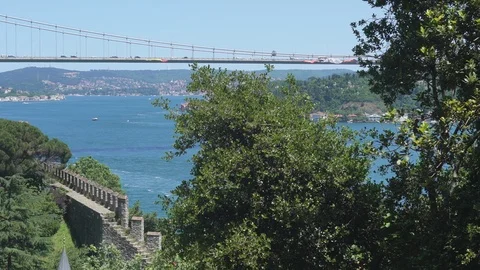 Bosphorus bridge Stock Footage 90616533
