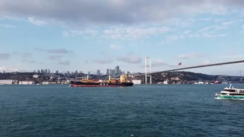 Bosphorus Bridge Video stock 230900668