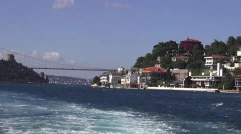 Bosphorus bridge in İstanbul Stock-Footage 25912028