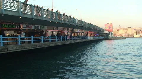 Bosphorus Bridge, Istanbul Stock Footage 51103917