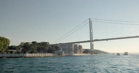 The Bosphorus Bridge, Istanbul, Turkey Vidéo 220907939