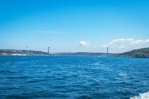 The Bosphorus Bridge over the Bosphorus Strait in Istanbul Stock Photos