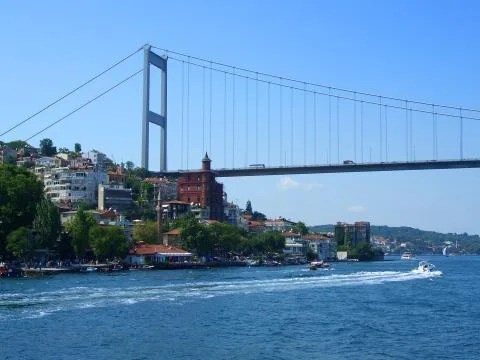 Bosphorus bridge Stock Photos