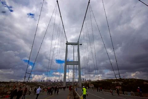 Bosphorus Bridge Stock Photos
