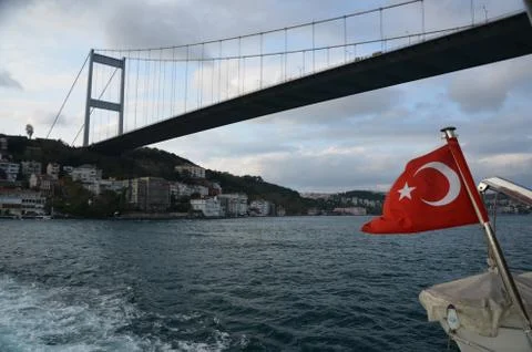 Bosphorus bridge Stock Photos
