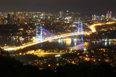 Bosphorus bridge Stock Photos