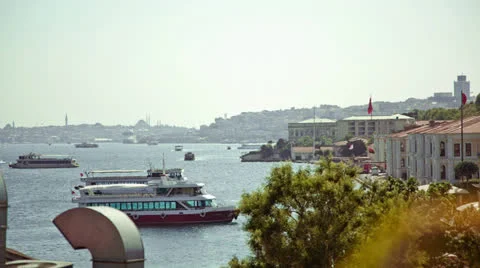 Bosphorus Coast Video stock 26208377