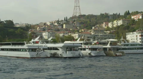 Bosphorus coast Stock Footage 35341281