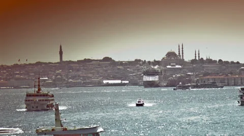 Bosphorus Stock Footage 25603240