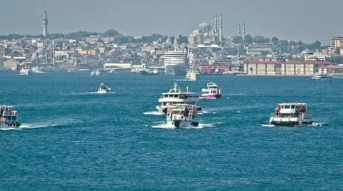 Bosphorus Stock Footage 27444863