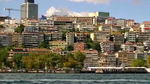 Bosphorus Passage Stock Footage 10908482