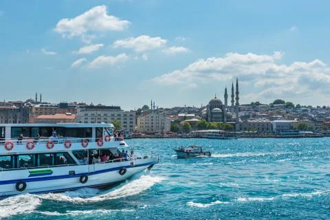 On the bosphorus Stock Photos