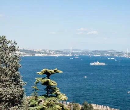 The Bosphorus. Stock Photos