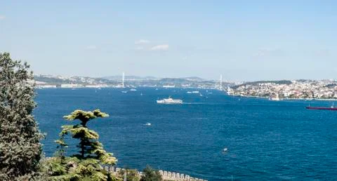 The Bosphorus. Stock Photos